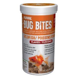 Fluval Bug Bites Goldfish Formula Flakes Fish Food